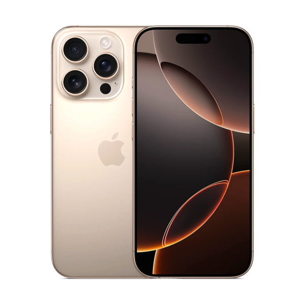گوشی اپل iPhone 16 Pro Max ZAA ظرفیت 512 گیگابایت – نات اکتیو با کد رجیستری رنگ تیتانیوم صحرایی